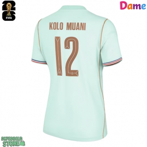 Frankrig Randal Kolo Muani #12 Replika Udebanetrøje Dame VM 2026 Kortærmet